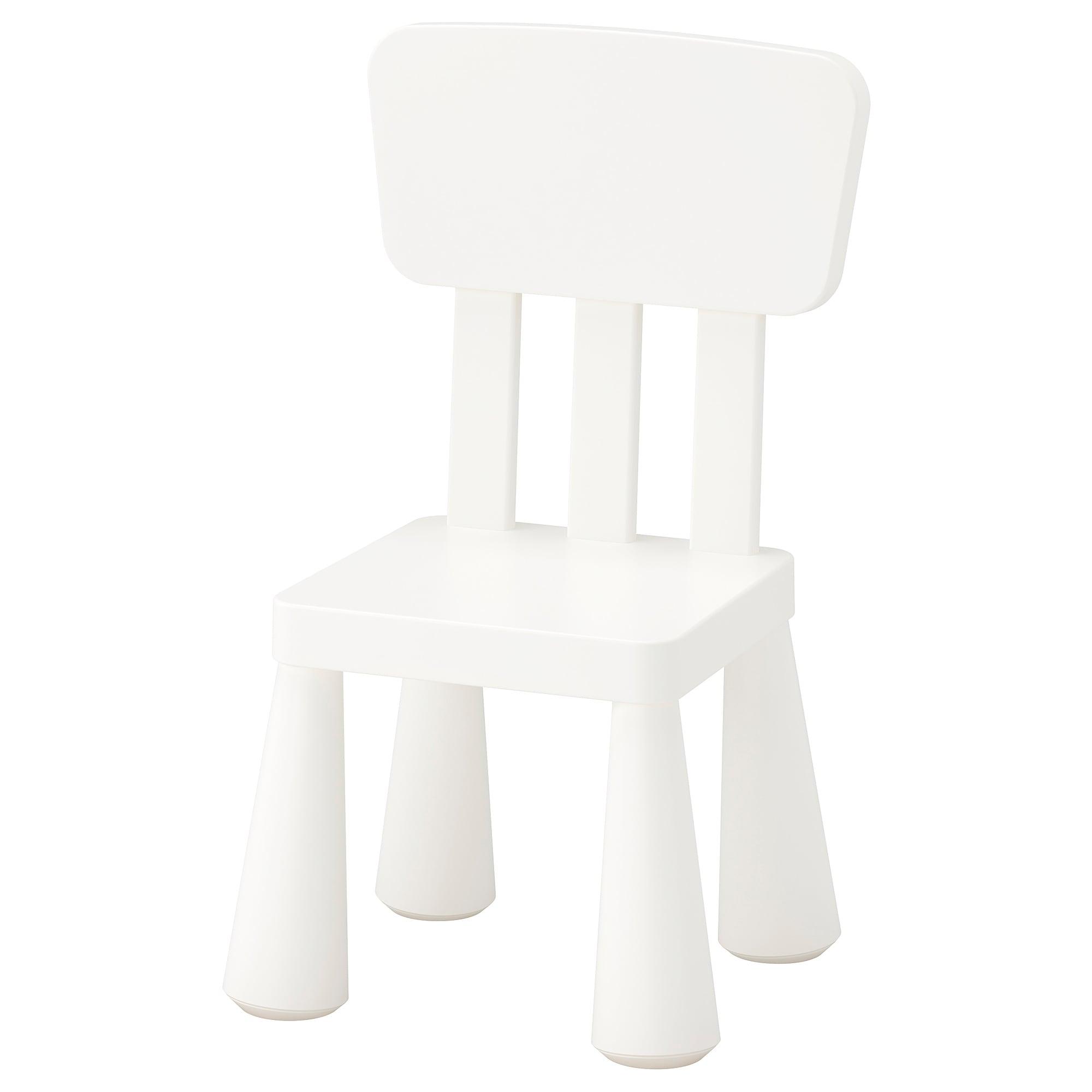 

Детский стул IKEA MAMMUT белый 403.653.71