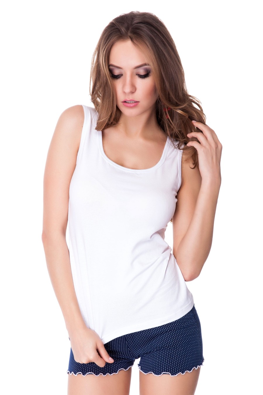 

Майка Fleri () Белый, Майка Fleri 48(XL) Белый
