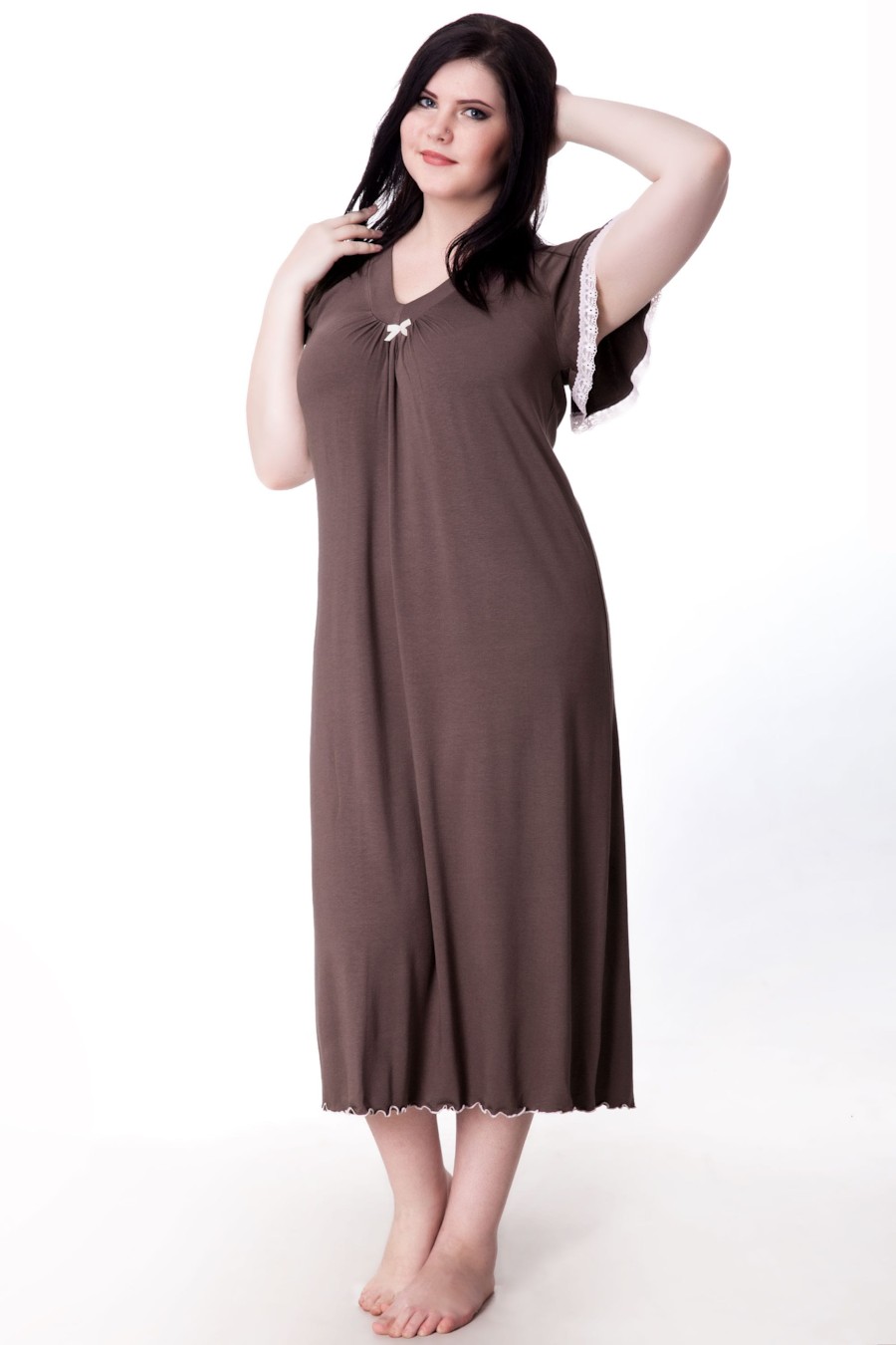 

Сорочка Fleri 48() Мокко, Сорочка Fleri 48(XL) Мокко