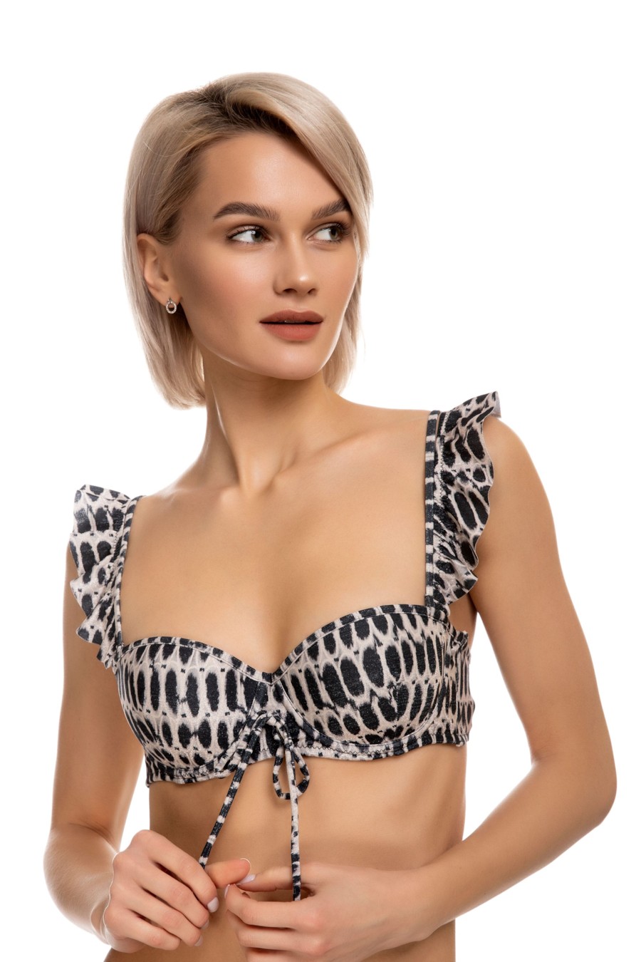 

Верх купальника push up Lida  Чёрный микс (One color, Верх купальника push up Lida 44B Чёрный микс (One color)