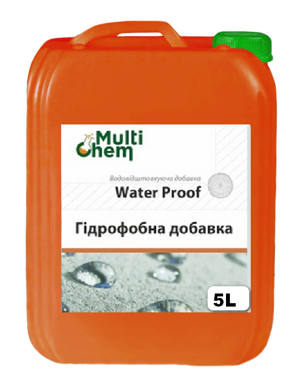 

Гидрофобизатор Water Proof Euro 5 л