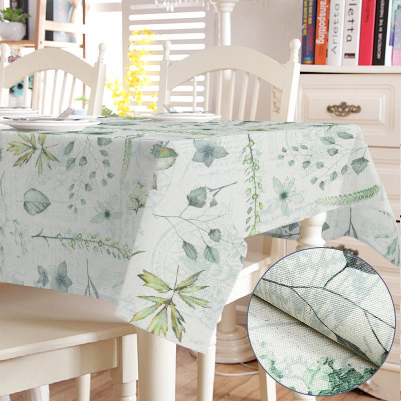 

Скатерть с акриловой пропиткой Digital Print Flora Green TT164663 140x220