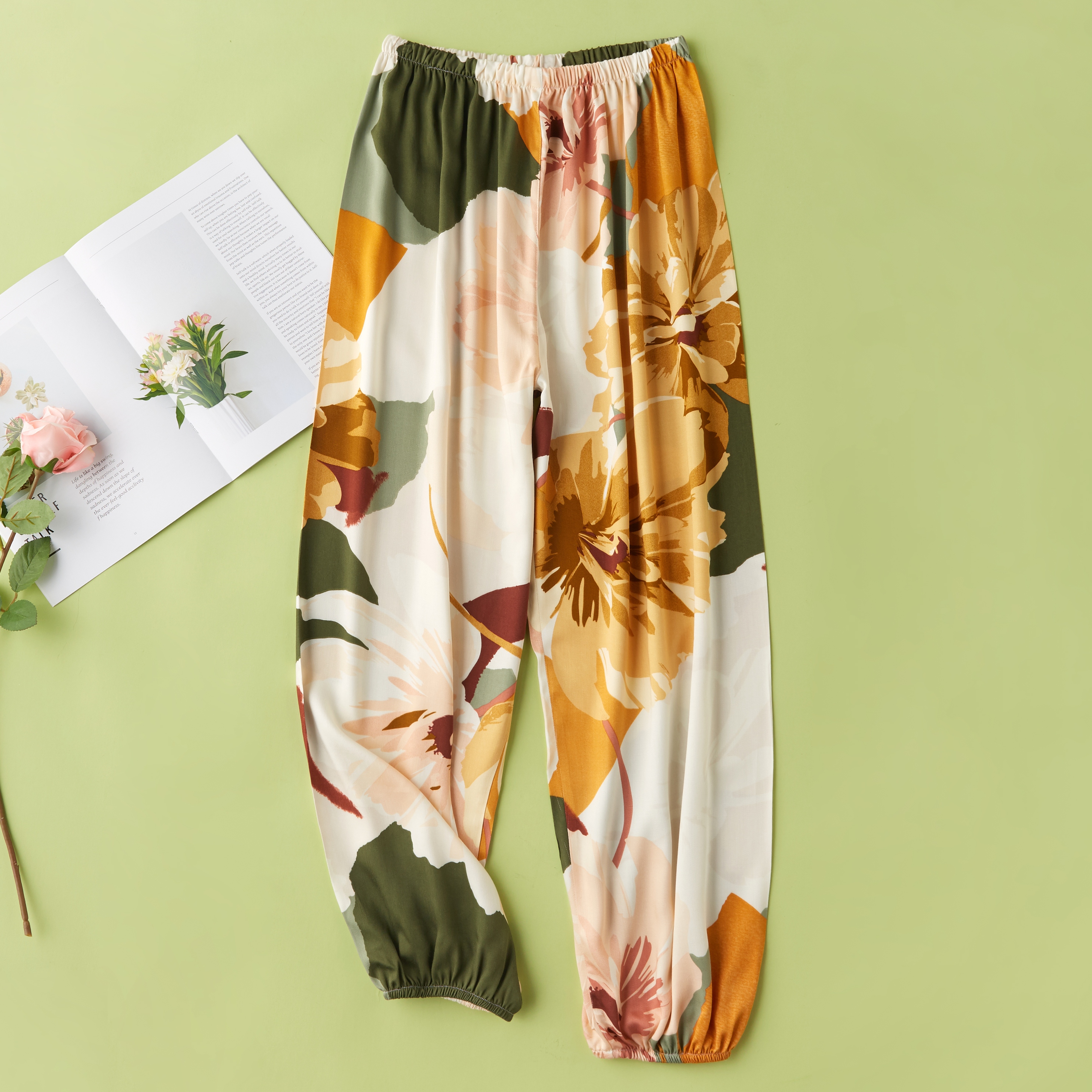 

Штаны женские домашние Palette Berni Fashion (One Size) Желтый