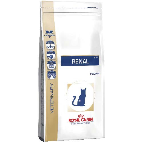 

Сухой корм Royal Canin Renal при почечной недостаточности у кошек, 4 кг