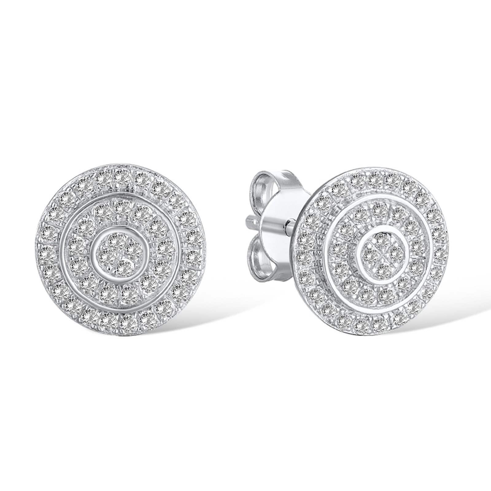 

Серьги из серебра с куб. циркониями 1745018