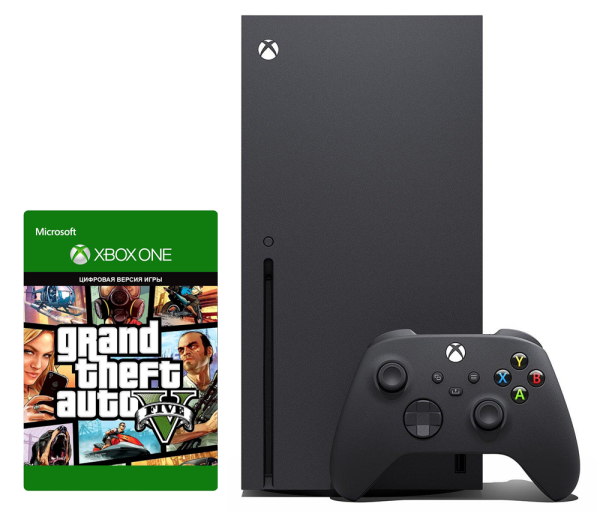 

Xbox Series X 1Tb + GTA V: Grand Theft Auto 5