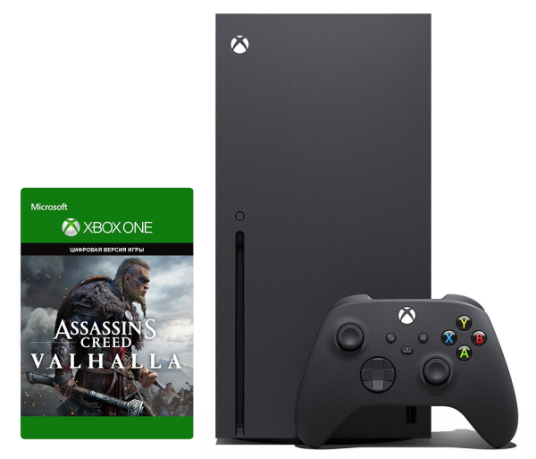 

Xbox Series X 1Tb + Assassin's Creed Valhalla
