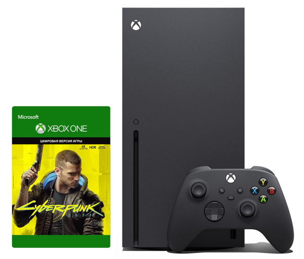 

Xbox Series X 1Tb + Cyberpunk 2077