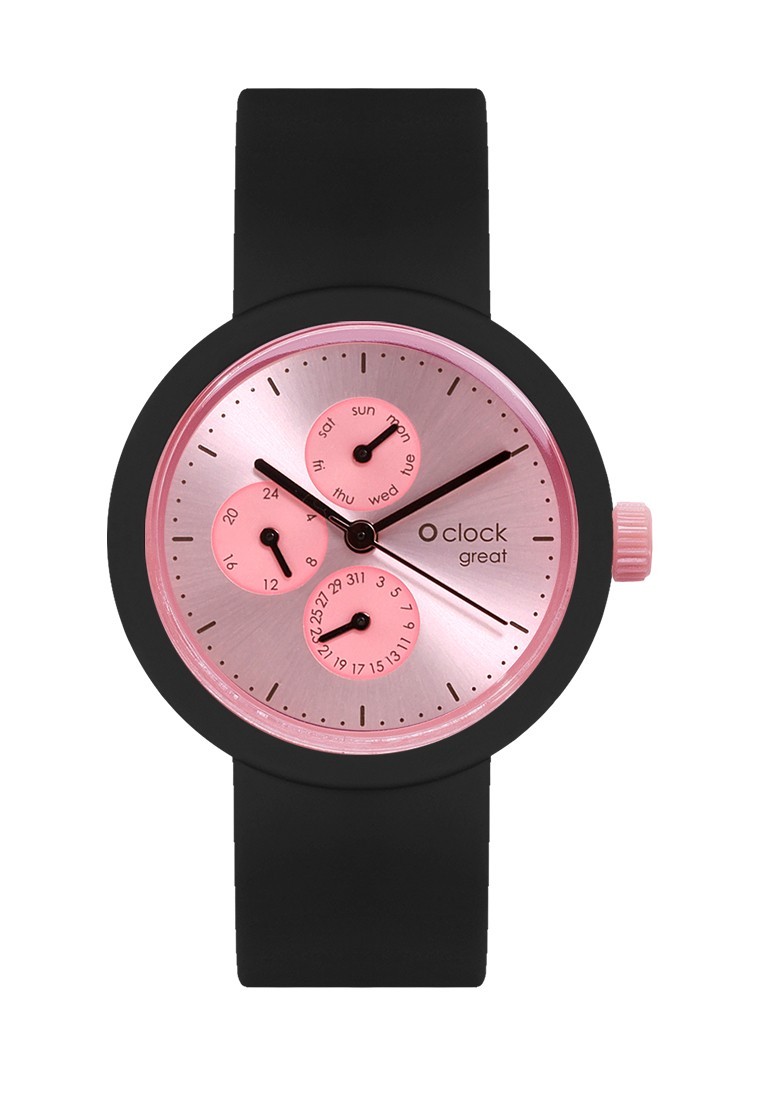 

Годинник O bag O clock Great S Рожевий/Бронза/Чорний Oclock3914