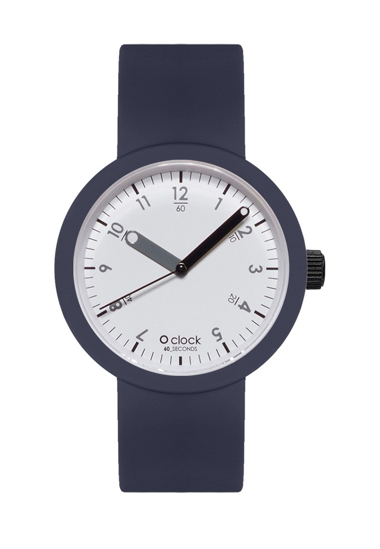 

Годинник O bag O clock M Білий з чорною стрілкою/Океан Oclock3546