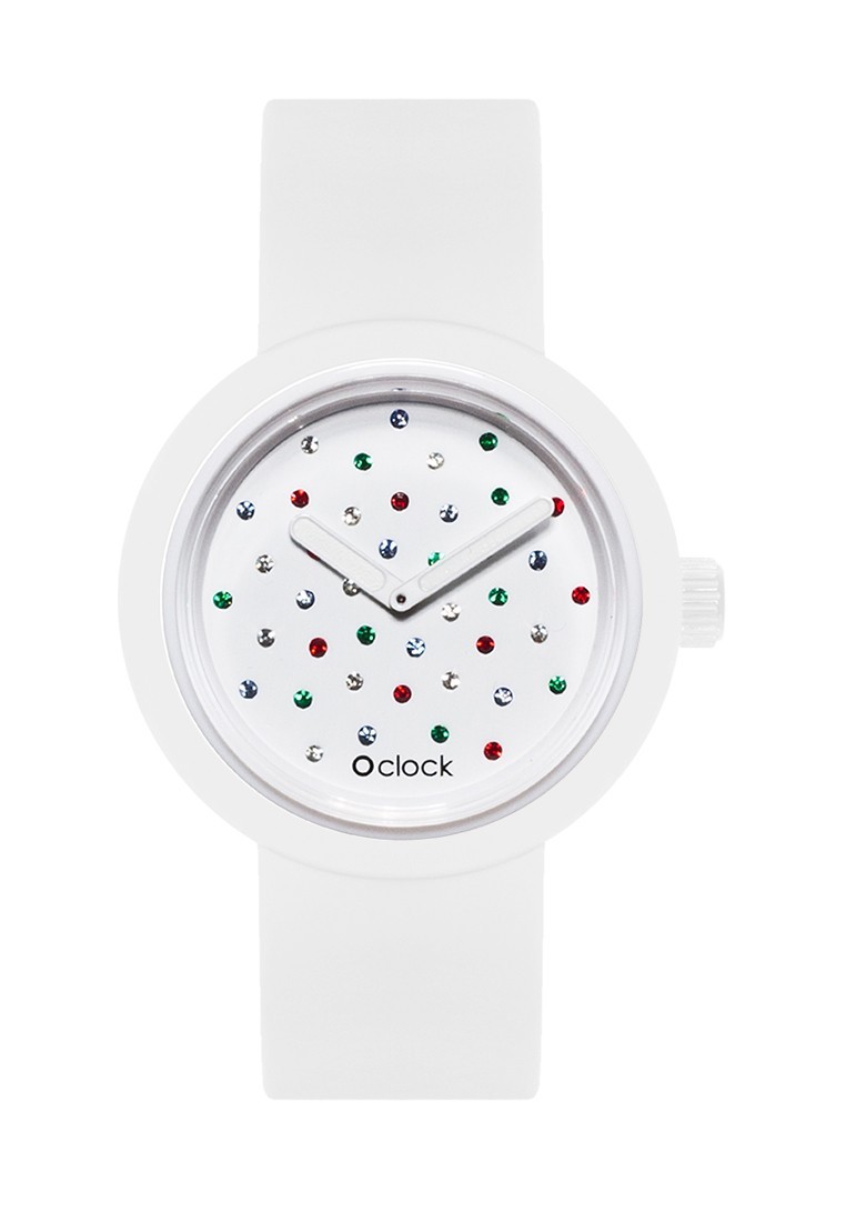 

Годинник O bag O clock S Білий/Білий Oclock3620