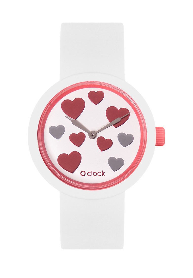 

Годинник O bag O clock S Червоний/Білий Oclock3754