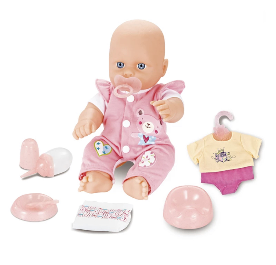

Интерактивная Кукла Lovely Baby ( Пупс Беби Борн ) Очаровательный Малыш с Аксессуарами 30 см