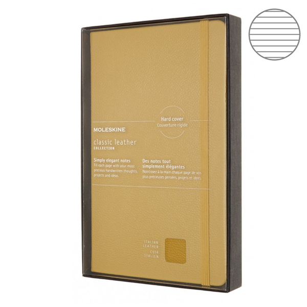 

Блокнот Moleskine Limited Edition Leather средний желтый LCLH31HM17BOX