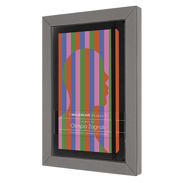 

Блокнот Moleskine STUDIO средний в линию Olimpia Zagnoli MS01OZQP060