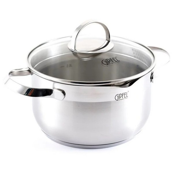 

Кастрюля с крышкой Gipfel Benita 1,9 л 2270