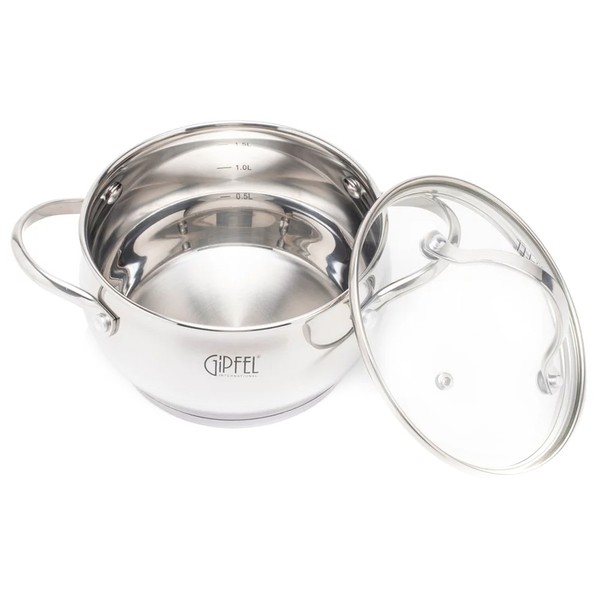

Кастрюля с крышкой Gipfel Terza 1,8 л 1292