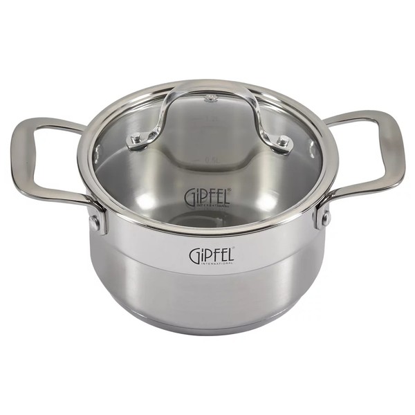 

Кастрюля с крышкой Gipfel Gala 1,8 л 1272
