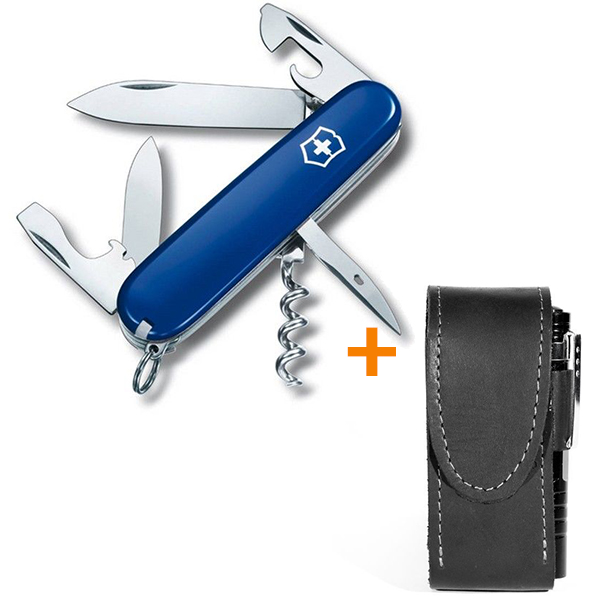 

Комплект Нож Victorinox Spartan 1.3603.2 + Чехол с фонариком Police