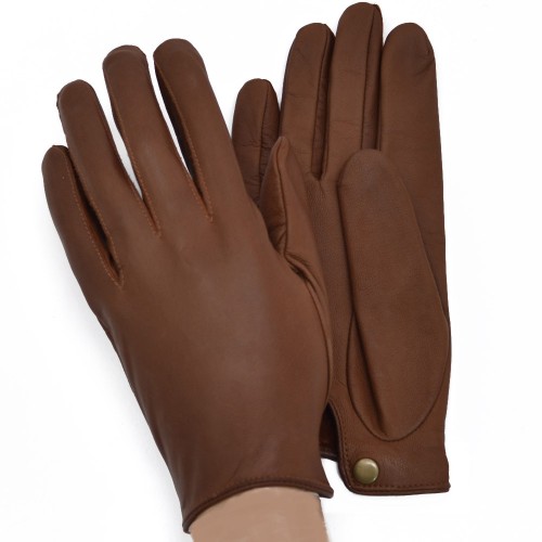 

Женские кожаные премиум перчатки GlovesUA мод.394 орхидея 8,5