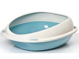 

Туалет для котов Shuttle 45cm – 45x36x15,5 Голубой
