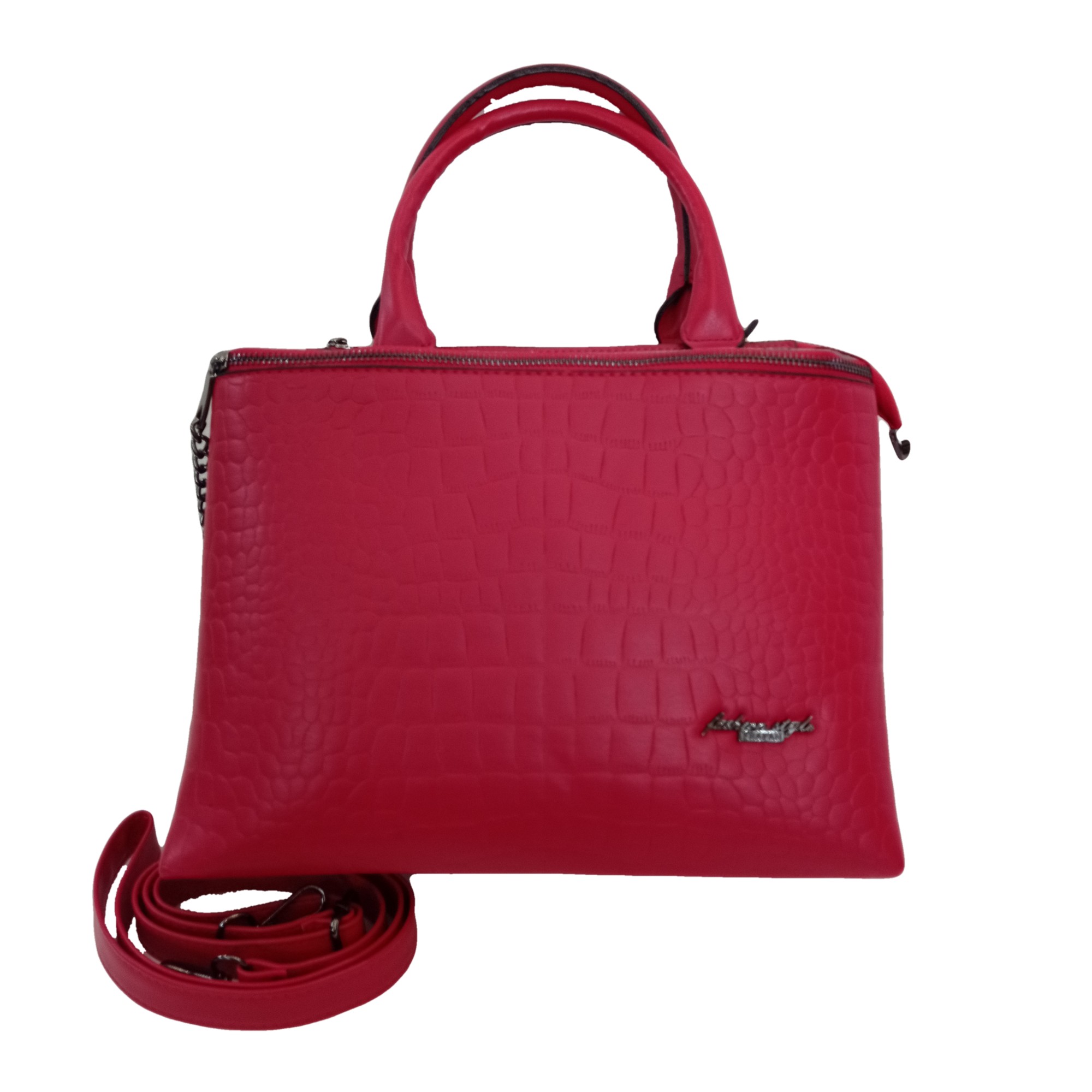 

Женская сумка эко кожа Frapan 4965-150 красная