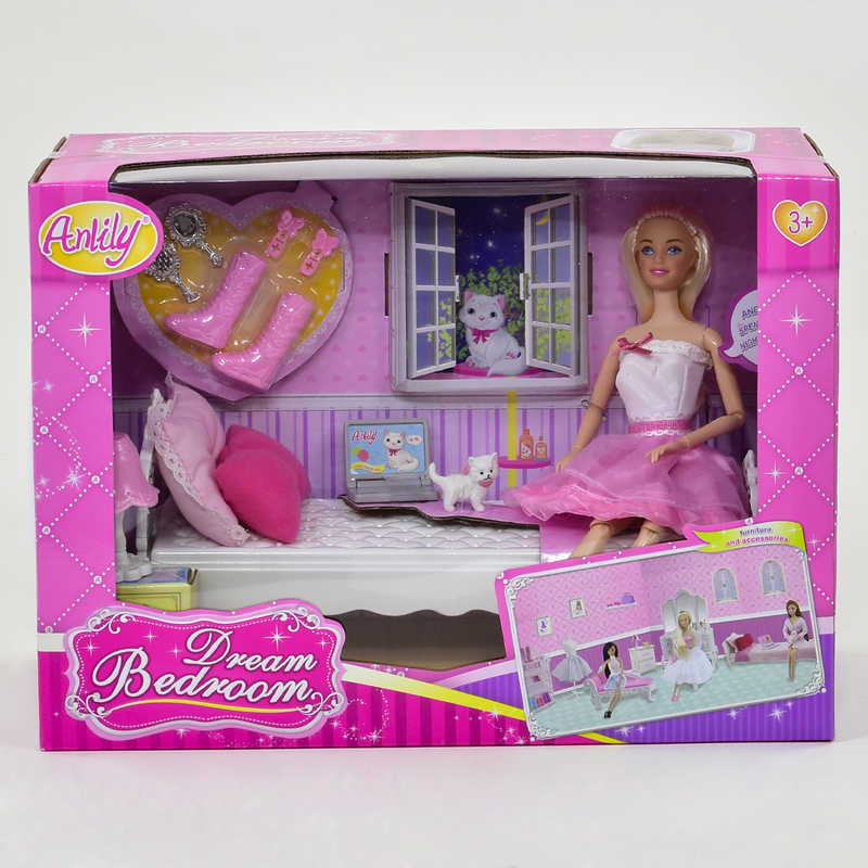 

Лялька з меблями 99051 (12) в коробці