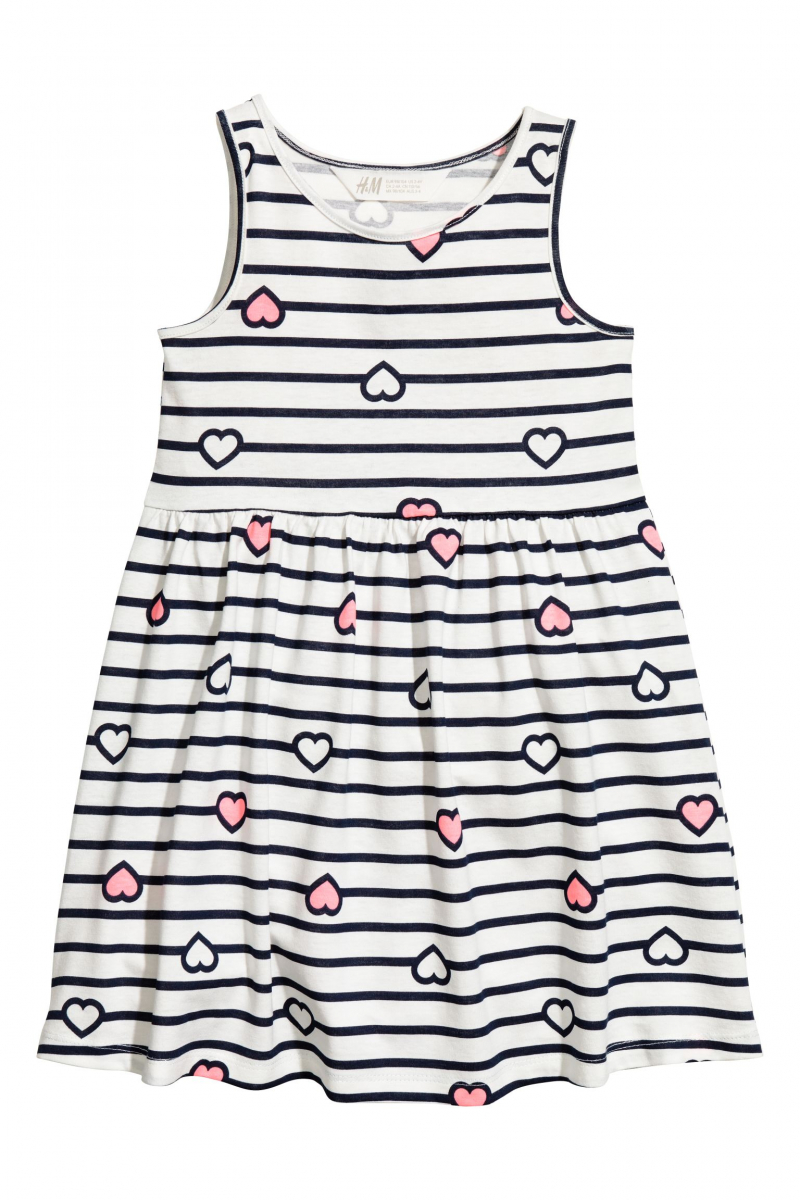 

Сарафан H&M 0480572017 134-140 СМ Белый 63480