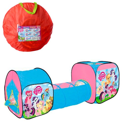 

Палатка My Little Pony с тоннелем (237*70*90 см) в сумке M 5794