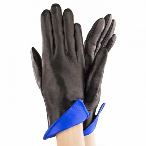 

Женские перчатки кожаные GlovesUA мод.152 черные 8,5
