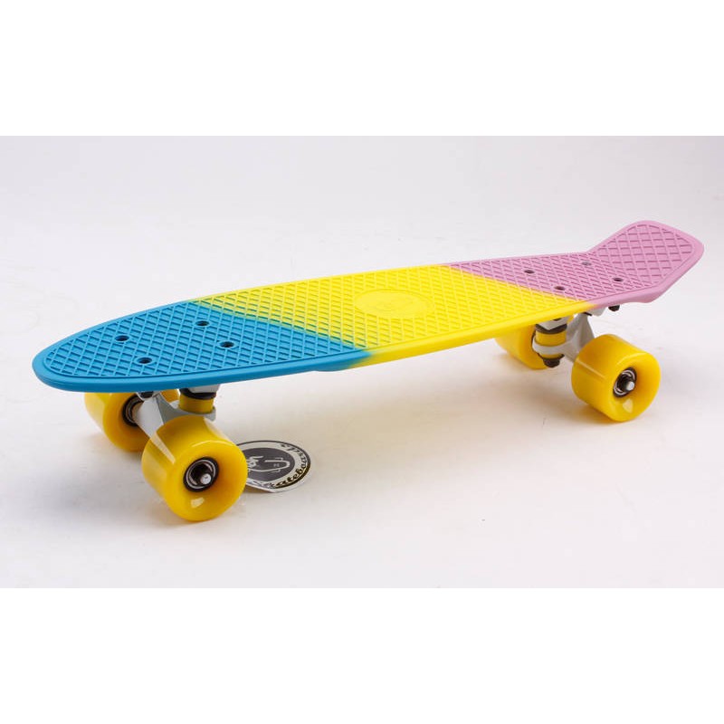 

Скейтборд пластиковый PLAYBABY Penny Rubber Soft Fish 22in, код: SK-412-8