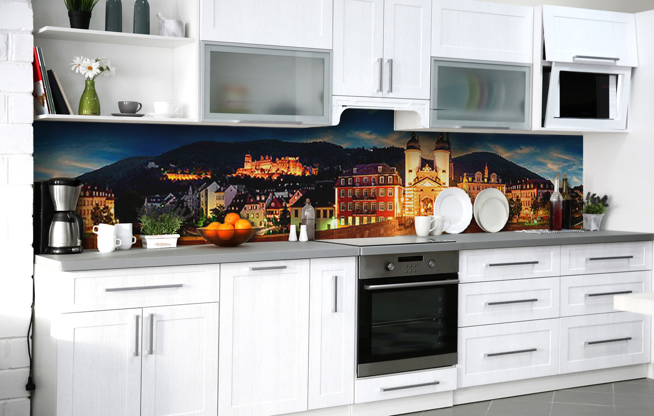 

Скинали на кухню Zatarga «Архитектурное наследие» 600х3000 мм виниловая 3Д наклейка кухонный фартук