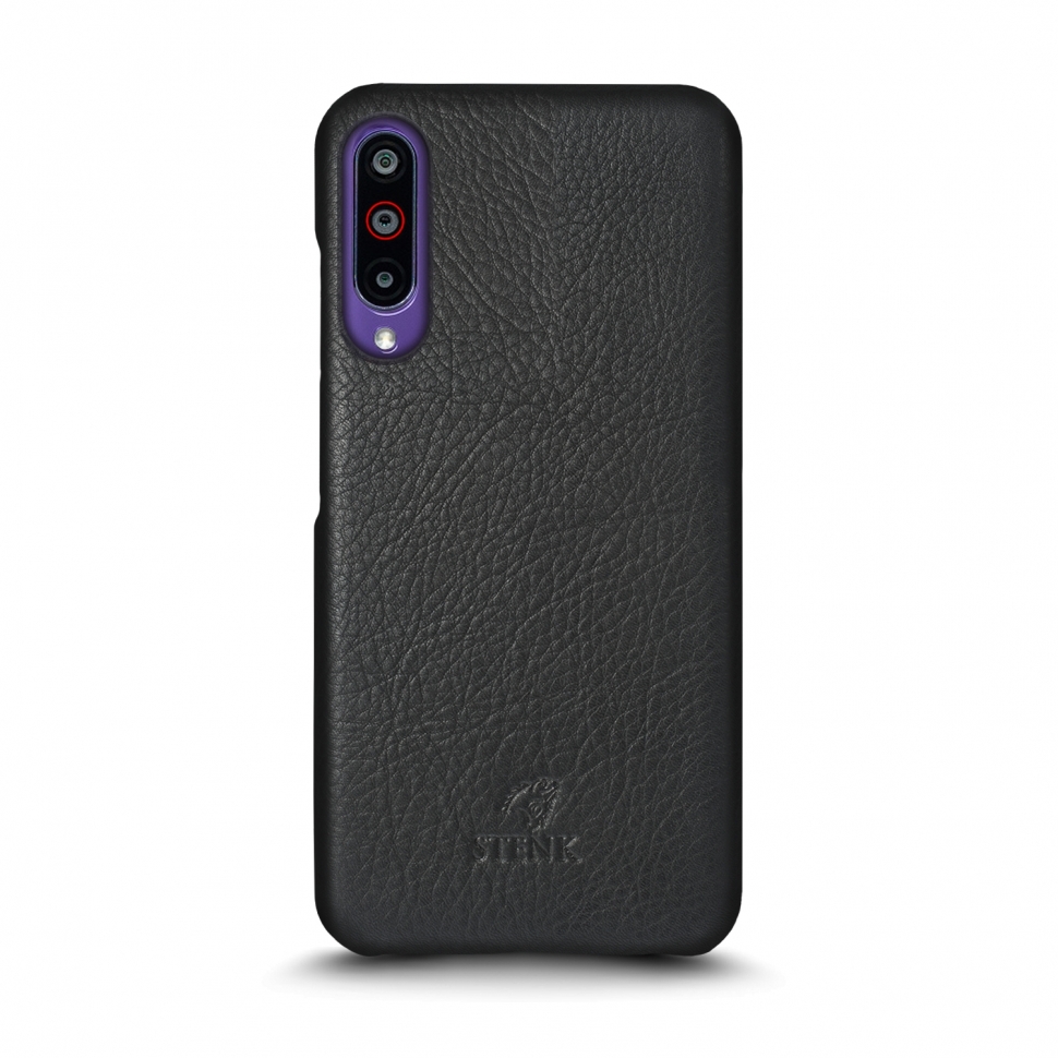 

Кожаная накладка Stenk Cover для Meizu 16T Чёрная