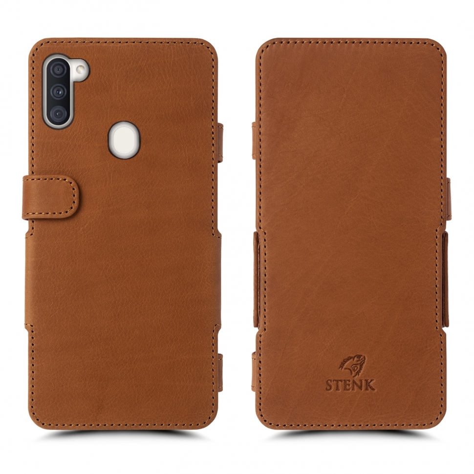 

Чехол книжка Stenk Prime для Samsung Galaxy A11 Camel