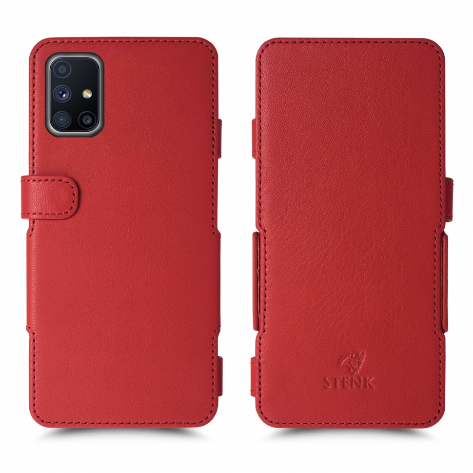 

Чехол книжка Stenk Prime для Samsung Galaxy M51 Красный