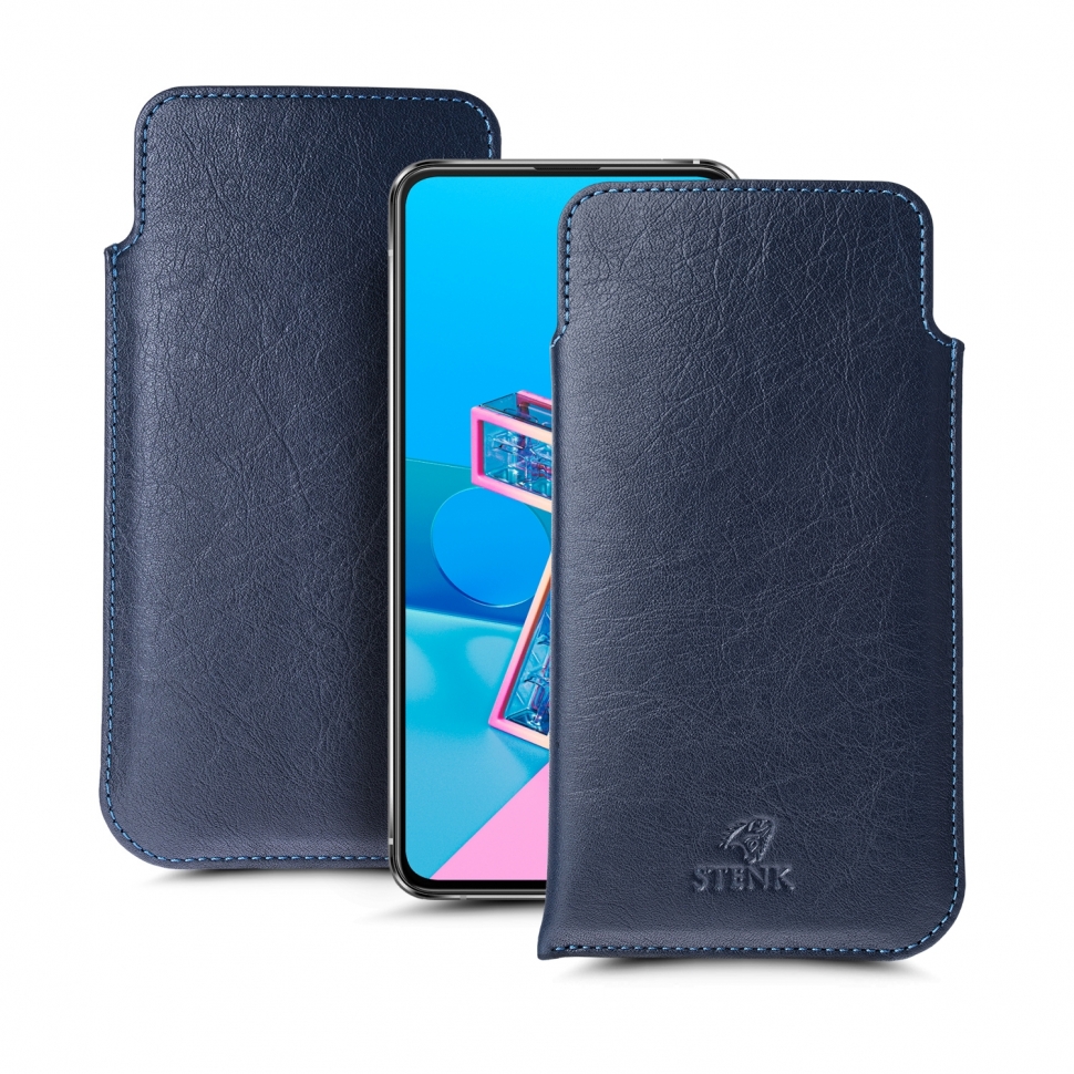 

Футляр Stenk Elegance для ASUS Zenfone 7 Pro Синий