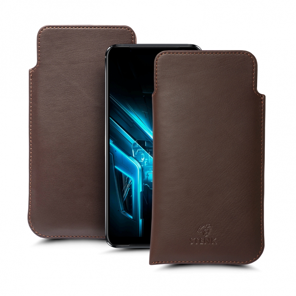 

Футляр Stenk Elegance для ASUS ROG Phone 3 Коричневый