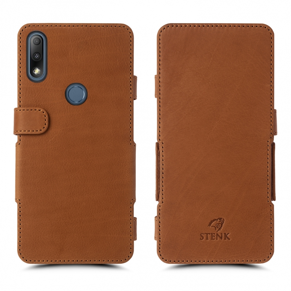 

Чехол книжка Stenk Prime для ASUS ZenFone Max Plus (M2) ZB634KL Camel