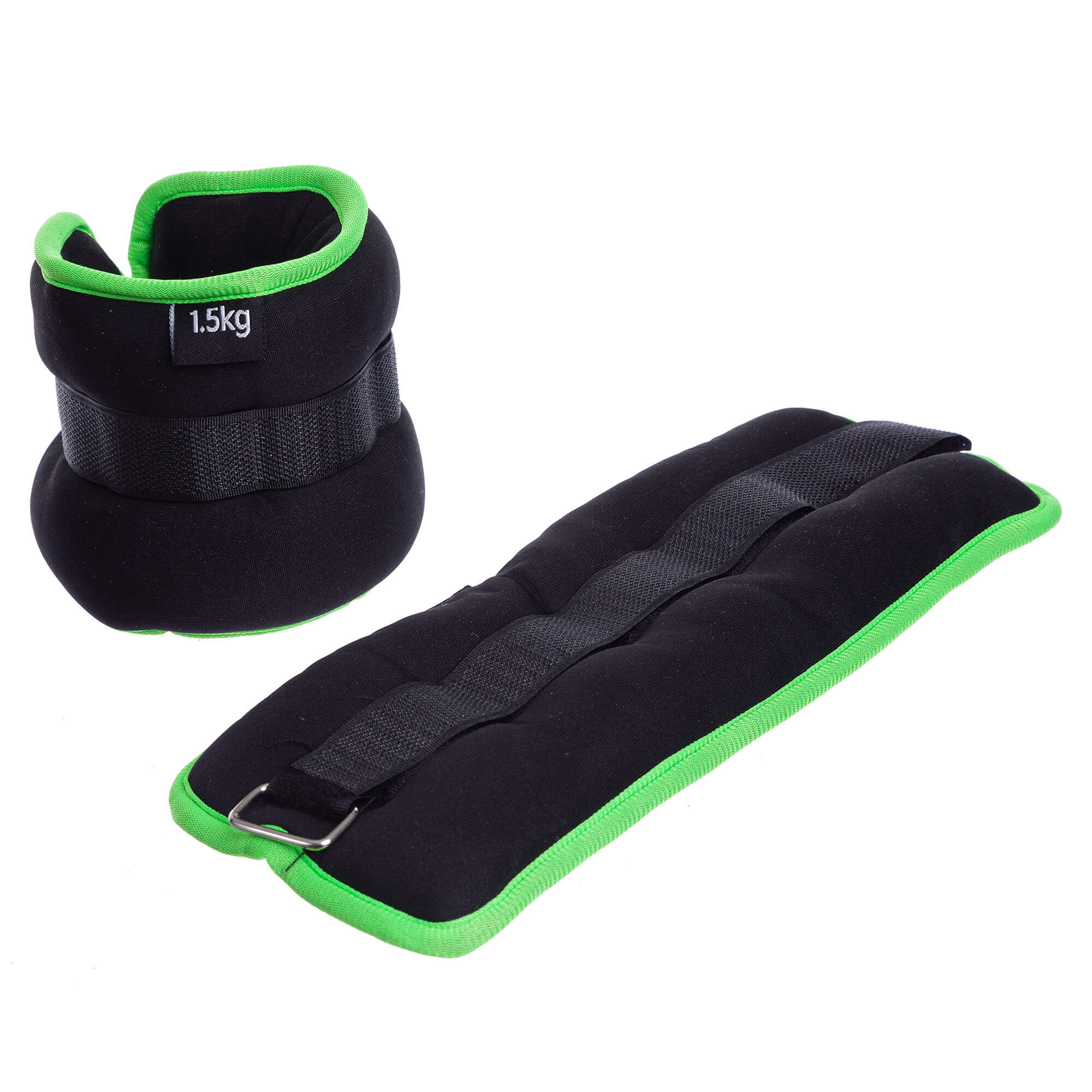

Утяжелители для ног и рук U-Power 2 х 1.5 кг (Black Lime)