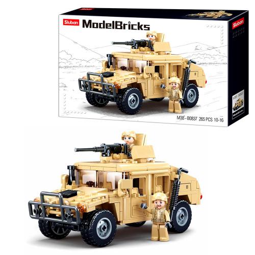 

Конструктор SLUBAN M38-B0837 Военная машина Хаммер