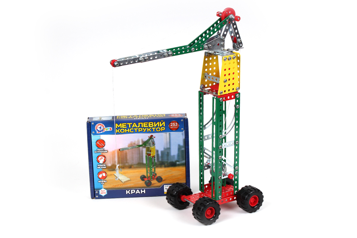 

Конструктор металический Технок "Кран" (4890)