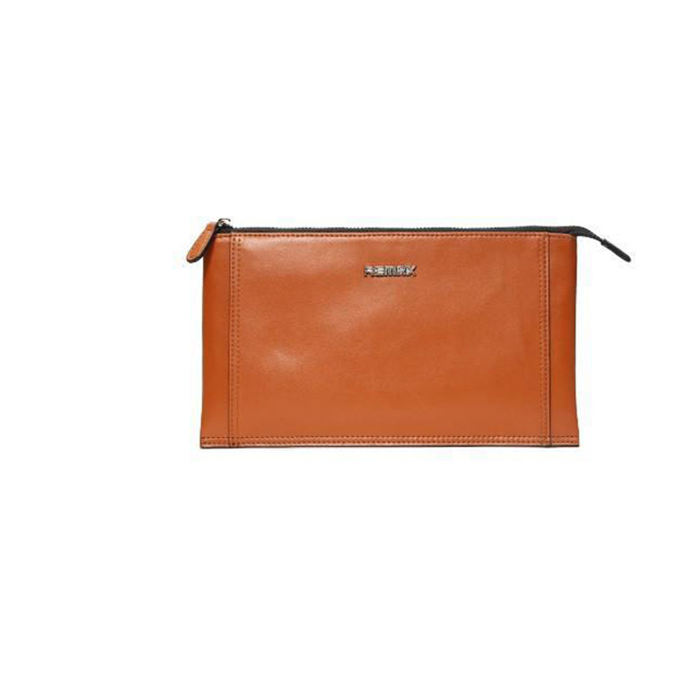 

Кошельок Remax Glossy Leather Bag Brown