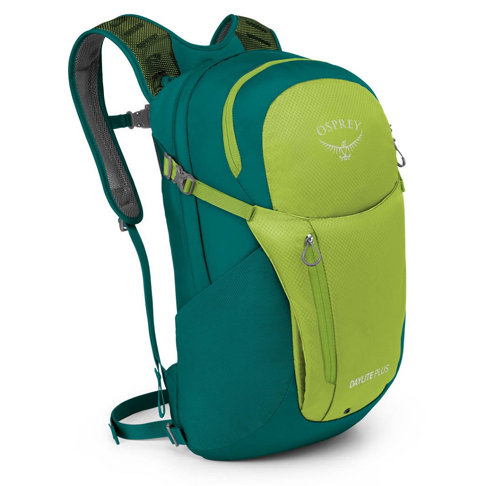 

Рюкзак Osprey Daylite Plus (2020) зелений/бірюзовий