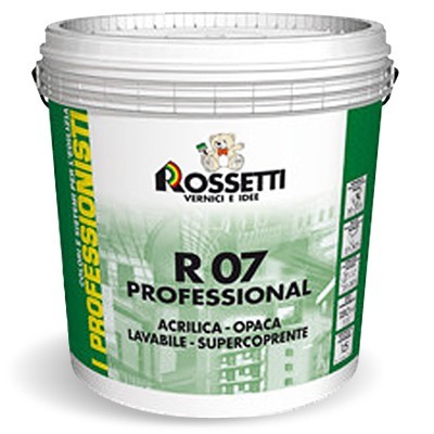 

Матовая краска интерьерная ROSSETTI J-COLORS (Италия) R07 PROFESSIONAL акриловая матовая 10 л