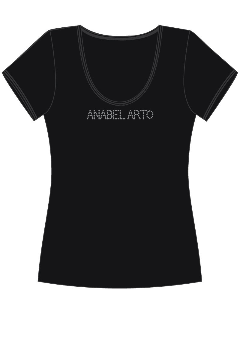 

Футболка Anabel Arto 42(S) черный