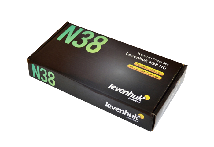 

Набор микропрепаратов Levenhuk N38 NG, Levenhuk, 29278