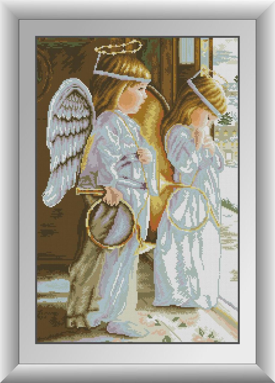 

Алмазная мозаика Ангелы Dream Art 30382 41x62см 32 цветов, квадр.стразы, полная зашивка. Набор алмазной вышивки