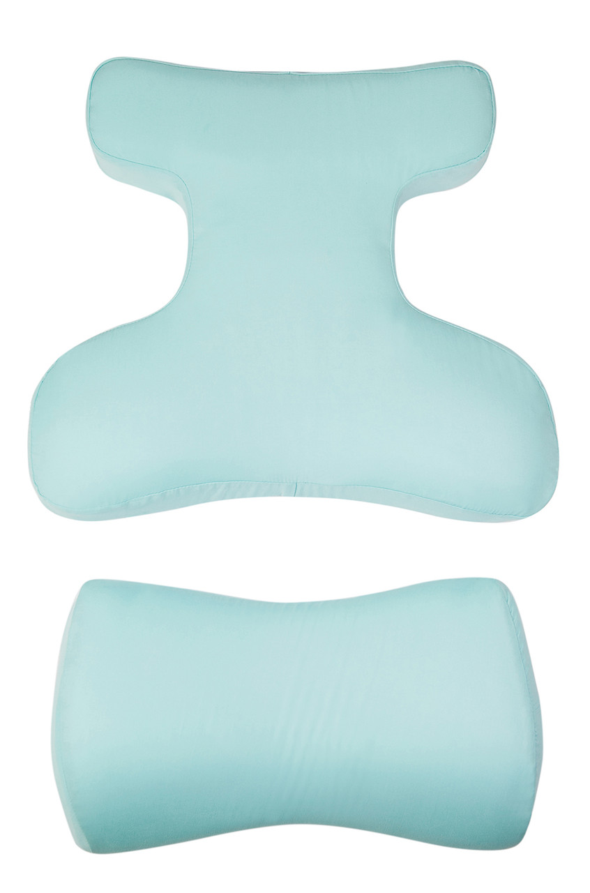 

Комплект ортопедических подушек для сна на животе BEAUTY SET (FACE PILLOW №1+ ROLLER PILLOW №2) тенсел