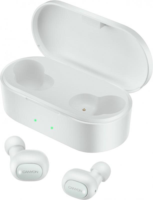 

Bluetooth наушники Canyon CND-TBTHS2W White