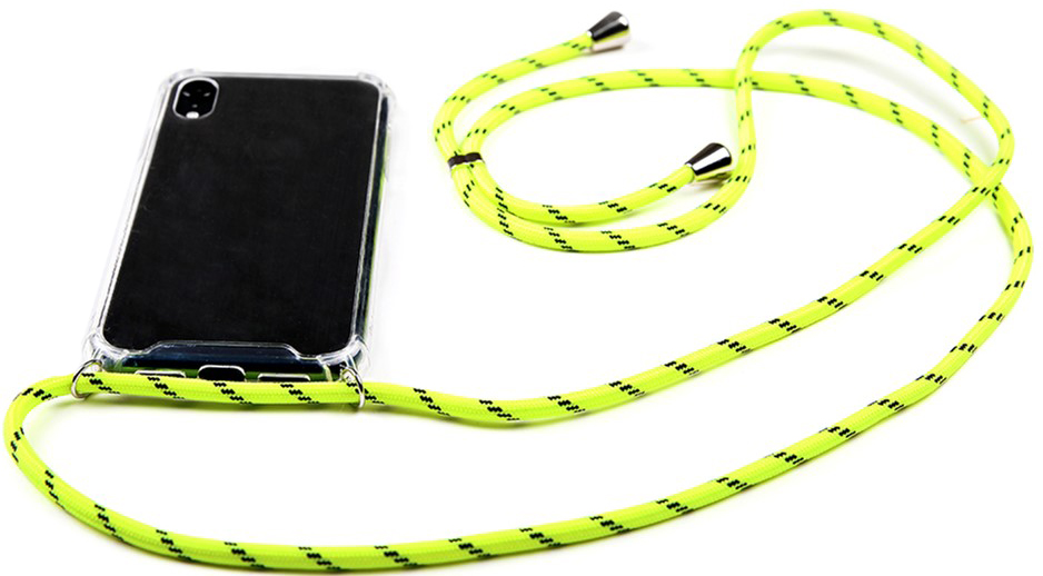 

Панель Necker на шнурке для Apple iPhone X/Xs Yellow Neon (NCR-X-YN)